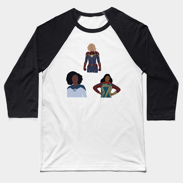 Marvelous Sticker Pack Baseball T-Shirt by CalliesArt